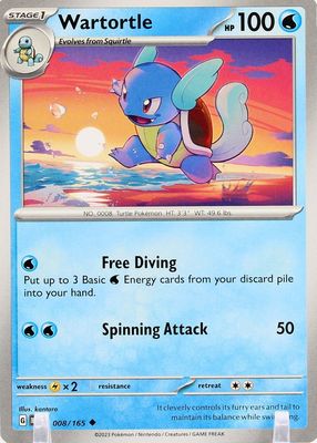 2023 Scarlet & Violet: 151 #008/165 Base