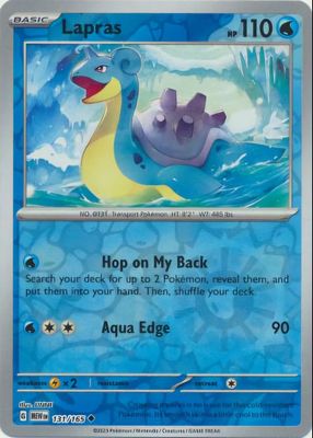 Lapras 1999 Fossil #10/62 1st Edition Holo Price Guide