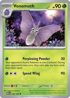 Venomoth 1999 Jungle #13/64 Unlimited Holo (No Symbol) Price