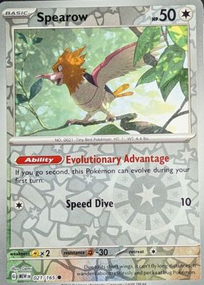 2023 Scarlet & Violet: 151 #021/165 Reverse Holo