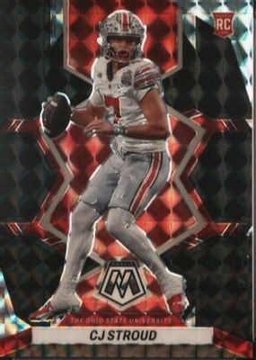 2023 Mosaic Draft Picks #3 Black /1