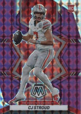 2023 Mosaic Draft Picks #3 Purple /49