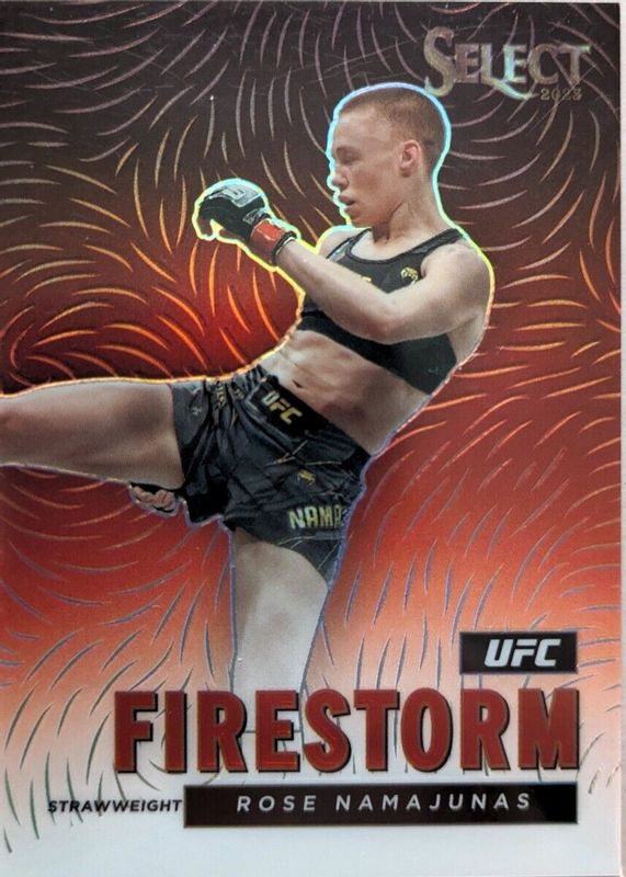 Rose Namajunas 2023 Select UFC #6 Firestorm /(SSP) PSA 9