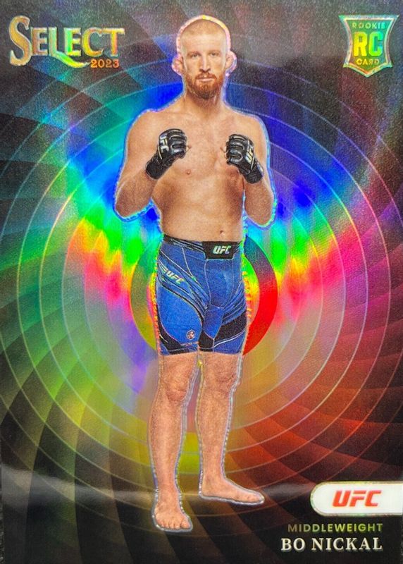 Bo Nickal 2023 Select UFC #10 Color Wheel /(SSP) SGC 9.5