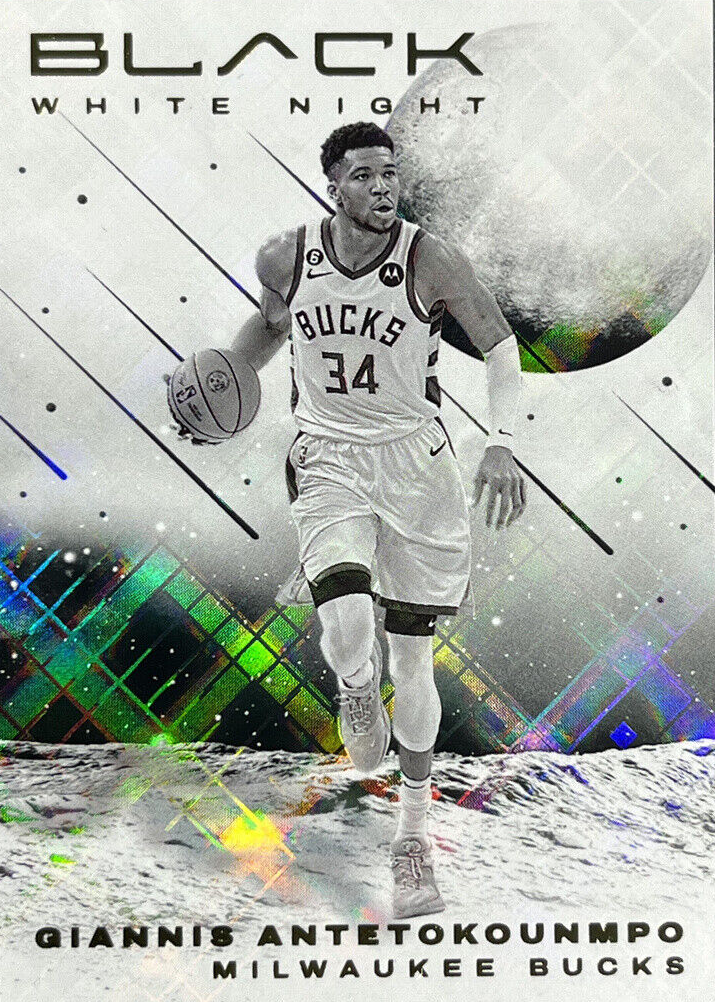 Giannis Antetokounmpo 2022 Black 3 White Night SSP Price Guide Sports Card Investor