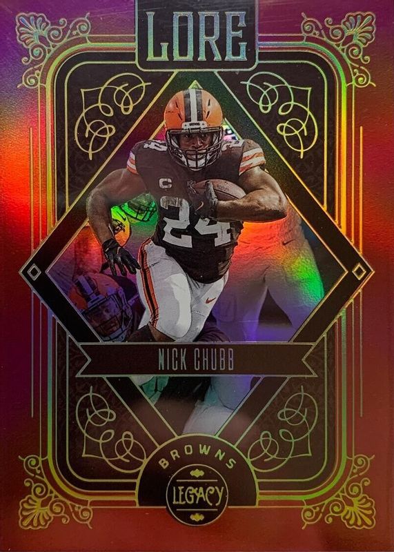 Nick Chubb 2023 Legacy #LO-16 Lore /(SSP) RAW