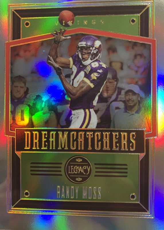 Randy Moss 2023 Legacy #DC-3 Dreamcatchers /(SSP) PSA 8