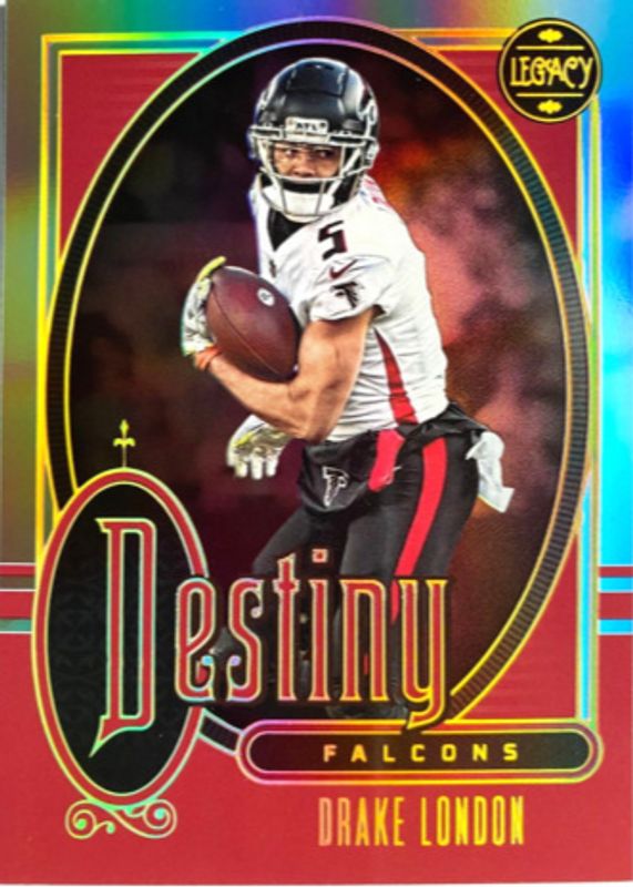 Drake London 2023 Legacy #DS-20 Destiny /(SSP) PSA 9