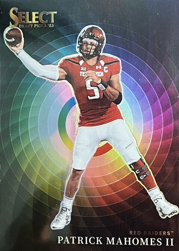 Patrick Mahomes II 2023 Select Draft Picks #CW-PM Color Wheel /(SSP) PSA 10