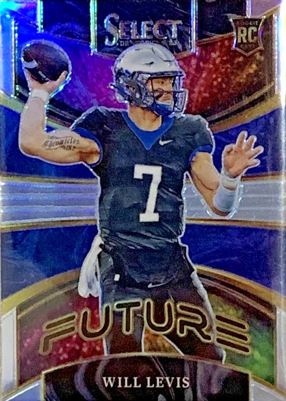 Will Levis 2023 Select Draft Picks #FUT-4 Future - Silver Rookie PSA 9