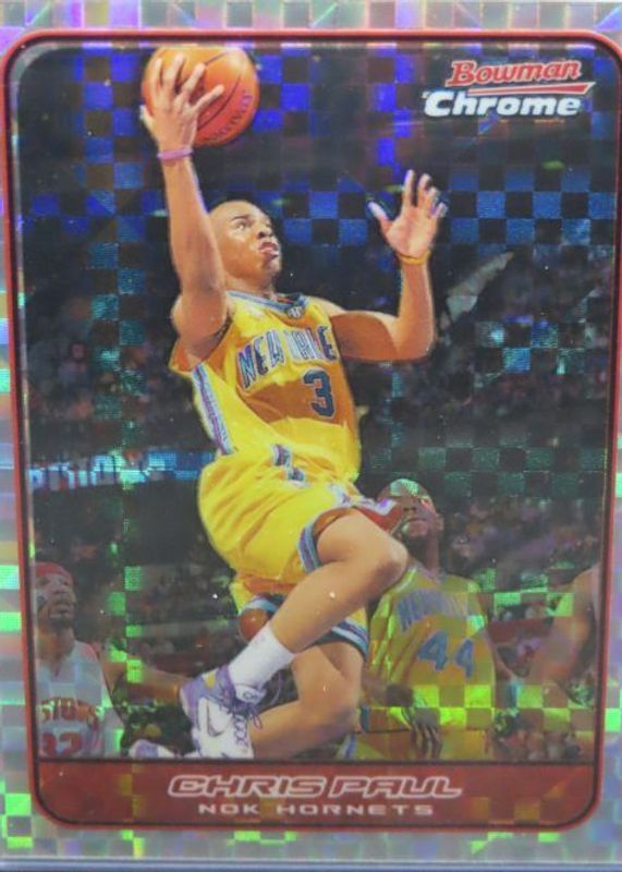 Chris Paul 2006 Bowman #94 Chrome - X-Fractor /150 RAW