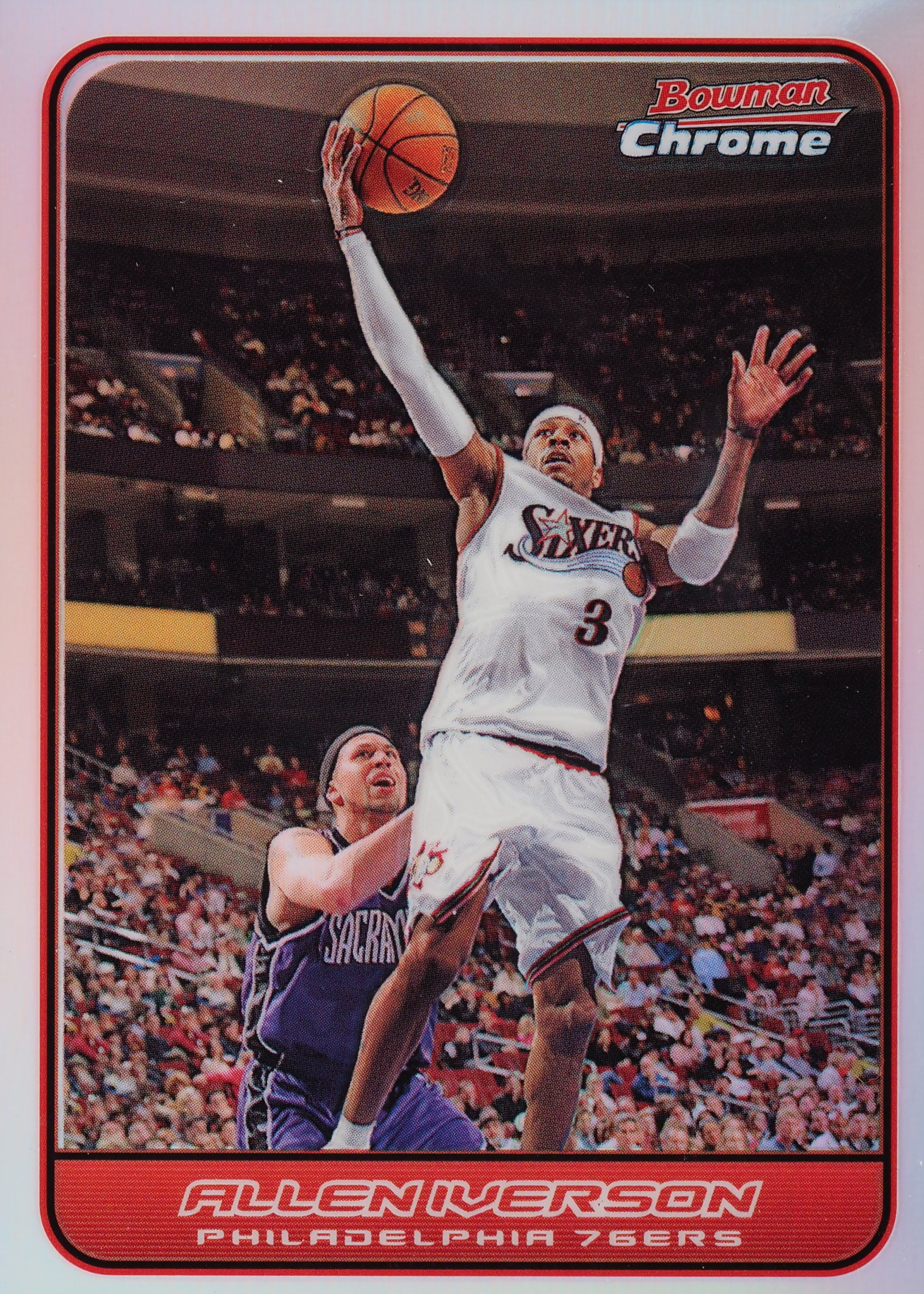 Allen Iverson 2006 Bowman #29 Chrome - Refractor /249 Price Guide