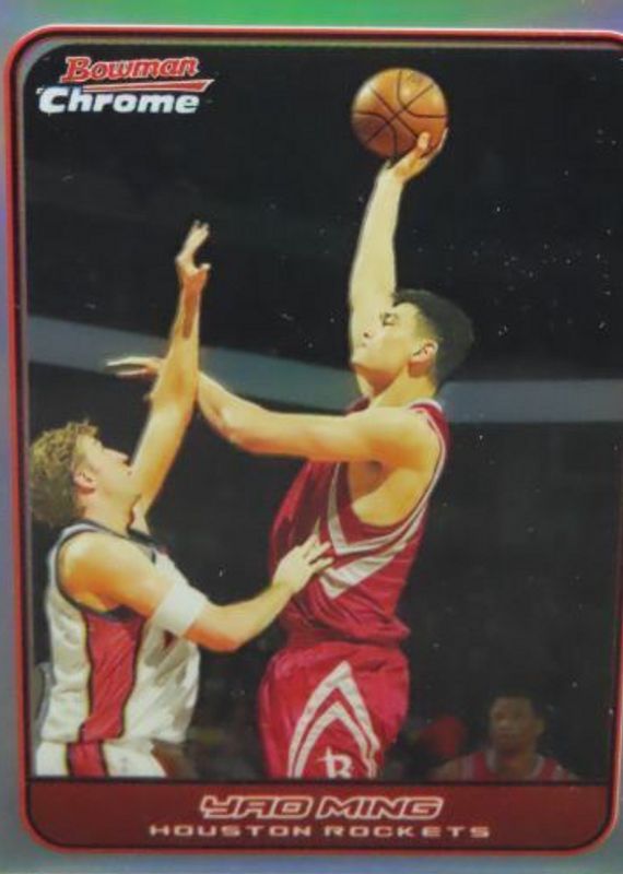 Yao Ming 2006 Bowman #18 Chrome - Refractor /249 RAW