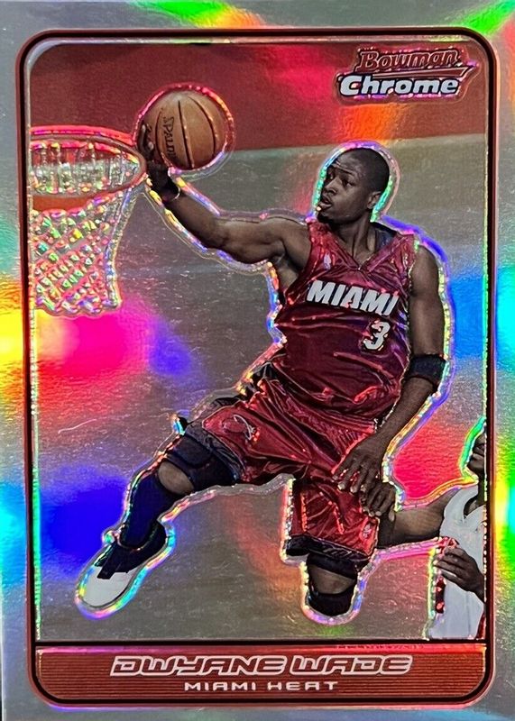 Dwyane Wade 2006 Bowman #97 Chrome - Refractor /249 PSA 10