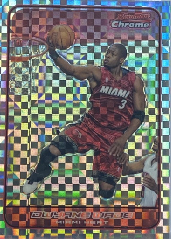 Dwyane Wade 2006 Bowman #97 Chrome - X-Fractor /150 PSA 10