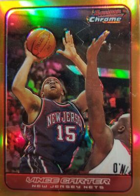2006 Bowman #8 Chrome - Gold Refractor /50