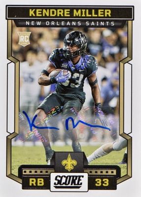 2023 Score #321 Rookie Signatures