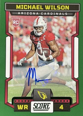 2023 Score #362 Rookie Signatures - Green