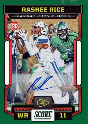 2023 Score #352 Rookie Signatures - Green