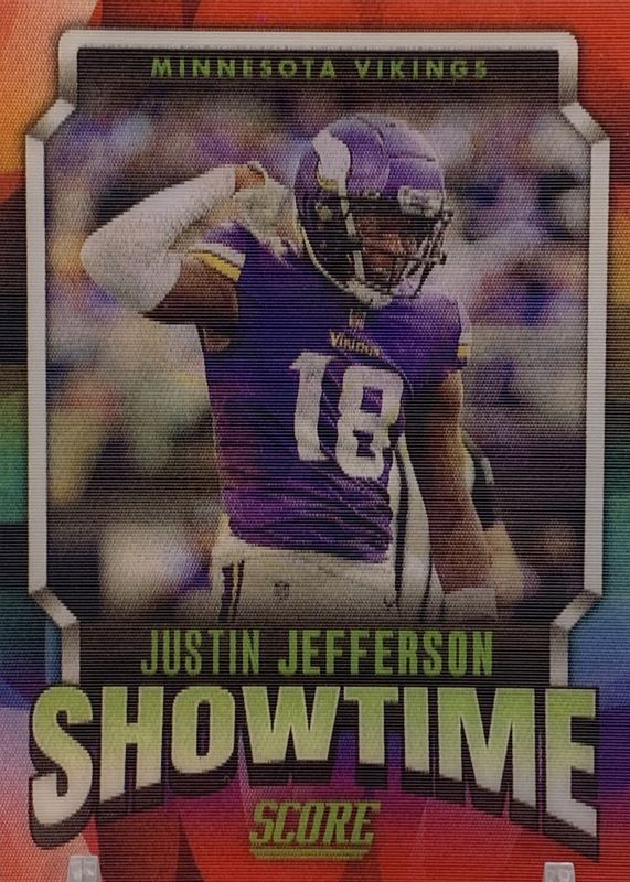 Justin Jefferson 2023 Score #ST-10 Showtime /(SSP) PSA 10