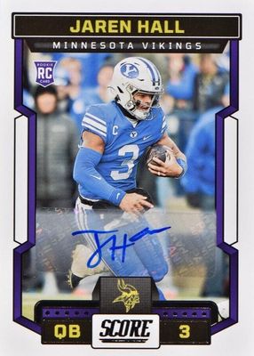 2023 Score #311 Rookie Signatures