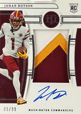 2022 National Treasures #168 Rookie Patch Auto /99