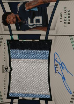 2022 National Treasures #169 Rookie Patch Auto - Green Jersey Number (/16)