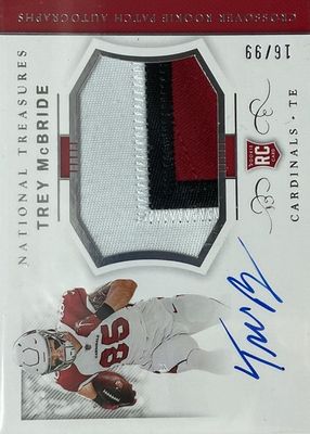 2022 National Treasures #CRPA-TM Crossover Rookie Patch Autographs (/99)