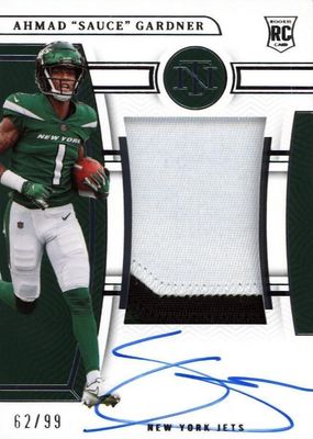 2022 National Treasures #185 Rookie Patch Auto /99