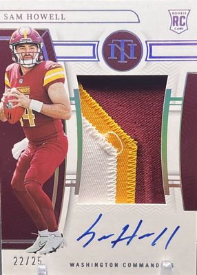 2022 National Treasures #160 Rookie Patch Auto - Holo Silver /25