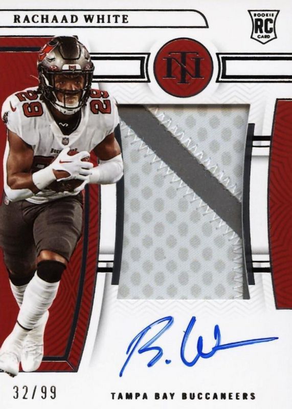 rachaad white PANINI NFL 2022 auto/249シリ rachaad white PANINI NFL 2022 auto/249シリ