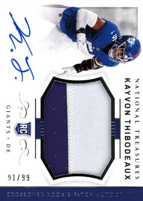 2022 National Treasures #CRPA-KT Crossover Rookie Patch Autographs (/99)