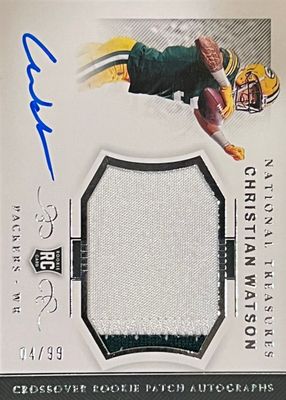 2022 National Treasures #CRPA-CW Crossover Rookie Patch Autographs (/99)