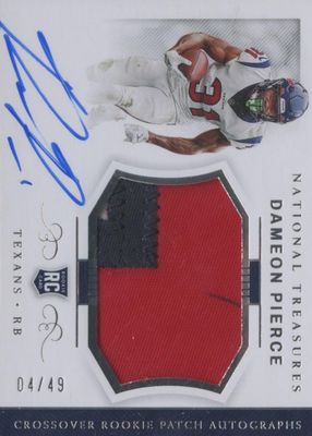 2022 National Treasures #CRPA-DP Crossover Rookie Patch Autographs (/49)