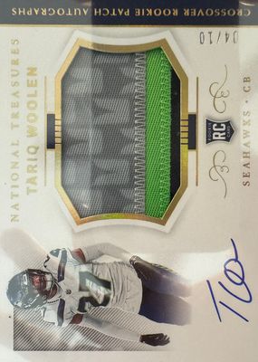 2022 National Treasures #CRPA-TW Crossover Rookie Patch Autographs - Holo Gold /10