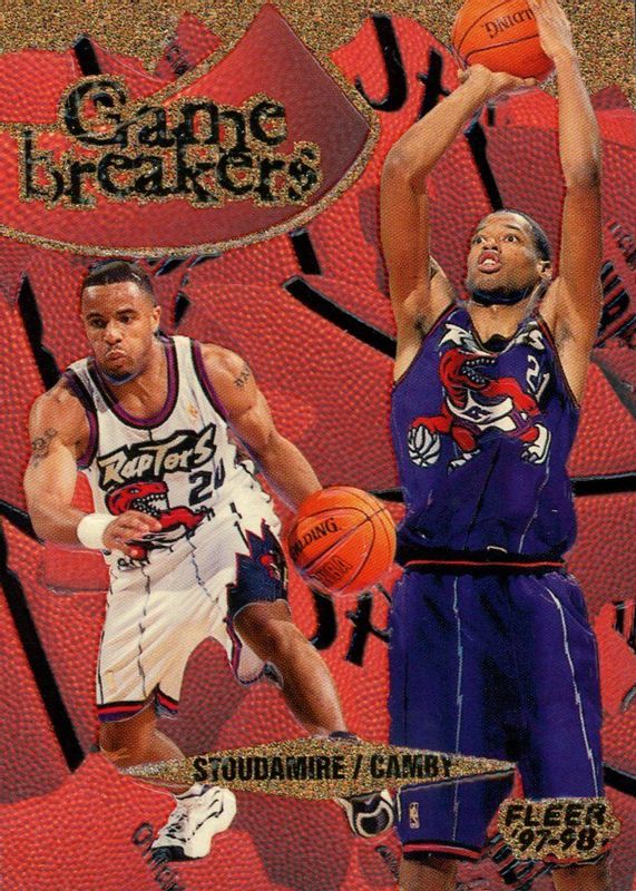 Marcus Camby 1997 Fleer #10 Game Breakers (w/Stoudamire) SGC 10