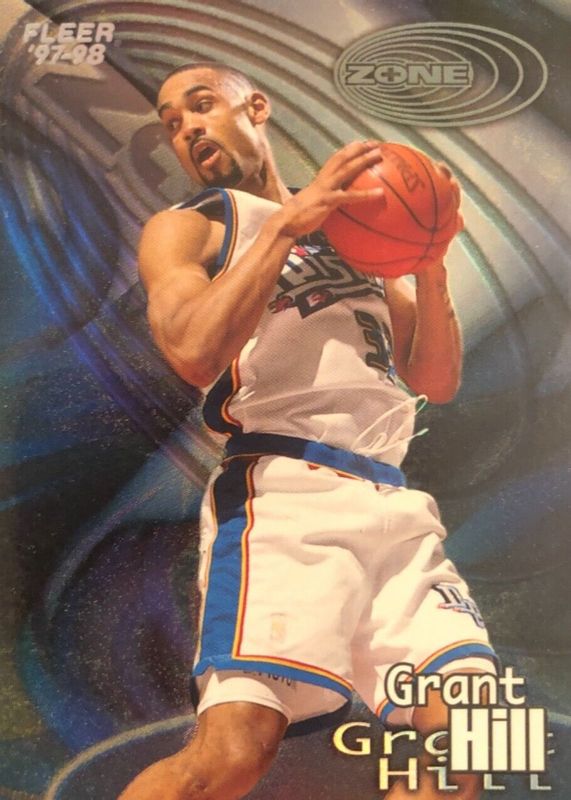 Grant Hill 1997 Fleer #7 Zone SGC 10