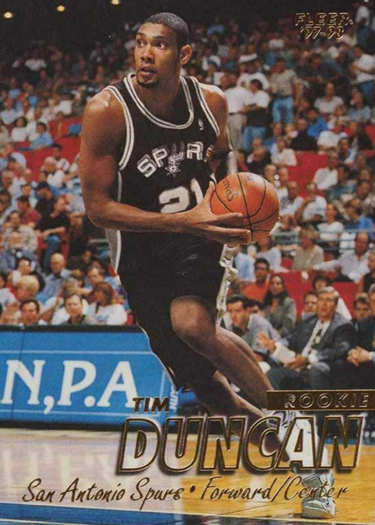 1997-98 SP Authentic Tダンカン ルーキーカード 1997-98 SP Authentic - Tim Duncan #128 for sale | eBay