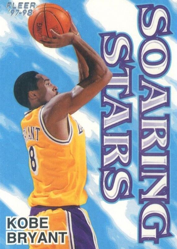 Kobe Bryant 1997 Fleer #4 Soaring Stars PSA 10