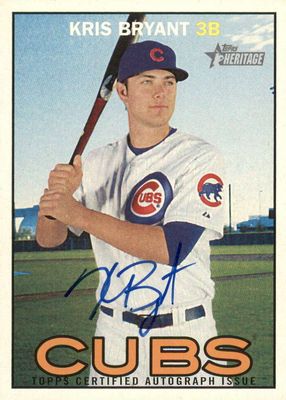 2016 Topps Heritage #ROA-KB Real One Autographs