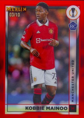 2022 Topps Merlin Chrome UEFA Club Competitions #97 Red Refractor /10