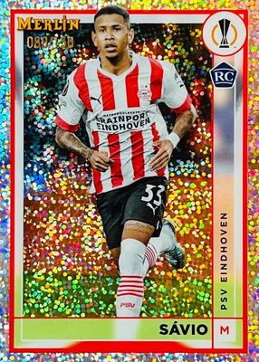 2022 Topps Merlin Chrome UEFA Club Competitions #109 Speckle Refractor /150