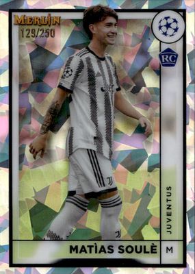 Matias Soule 2022 Topps Merlin Chrome UEFA Club Competitions #80 