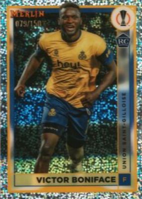 2022 Topps Merlin Chrome UEFA Club Competitions #142 Speckle Refractor /150