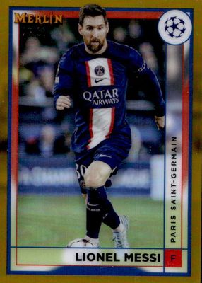 2022 Topps Merlin Chrome UEFA Club Competitions #104 Gold Refractor /50