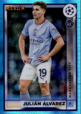 2022 Topps Merlin Chrome UEFA Club Competitions #94 Aqua Prism Refractor