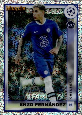 Enzo Fernandez 2022 Topps Chrome UEFA Club Competitions #CA