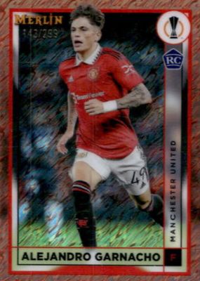 2022 Topps Merlin Chrome UEFA Club Competitions #96 Rose Gold Shimmer Refractor /299