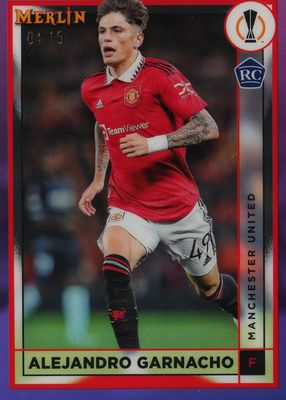 2022 Topps Merlin Chrome UEFA Club Competitions #96 Purple Refractor /15