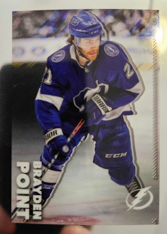 2022 Topps Chrome NHL Sticker Collection #451 Base